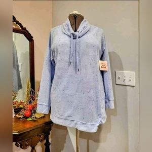 NEW 1X Waffle Pattern Top